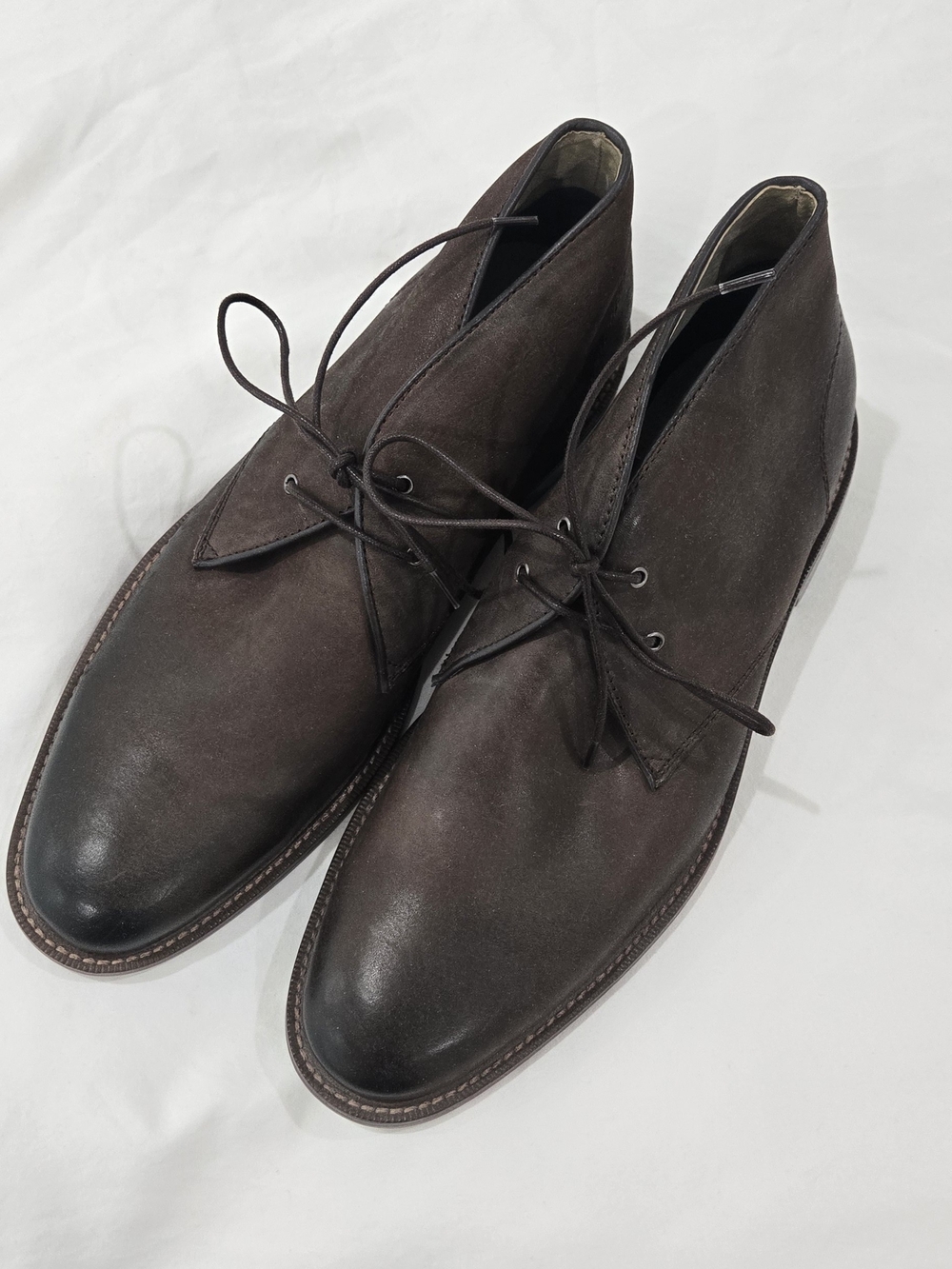 Banana Republic Norman Leather Chukka Boots New